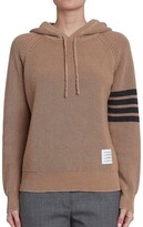 Thumbnail for your product : Thom Browne Garment-Dyed Cashmere Hoodie