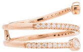 Thumbnail for your product : Dana Rebecca Designs 14kt Rose Gold Pavé Diamond Ring