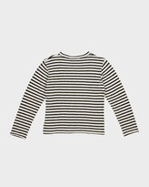 Thumbnail for your product : Golden Goose Boy's Striped Doodled T-Shirt, Size 4-10