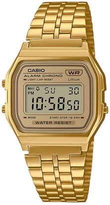 G-Shock Casio Men's Vintage Gold-Tone Stainless Steel Bracelet Watch,  33.2mm - ShopStyle Jewelry