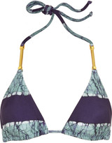 Thumbnail for your product : Vix Swimwear 2217 Vix Inga tie-dye print triangle bikini top