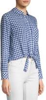 Thumbnail for your product : Rails Val Gingham Tie Front Shirt