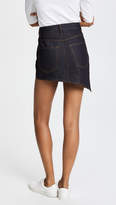 Thumbnail for your product : Helmut Lang Asymmetric 5 Pocket Skirt