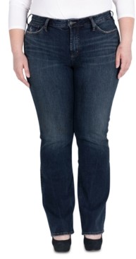 Silver Jeans Co. Plus Size Avery Slim Bootcut Jeans