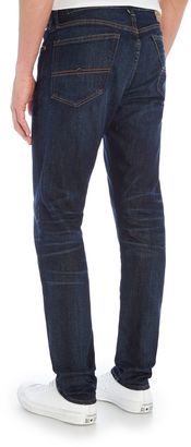 Denim & Supply Ralph Lauren Men's Walker low rise skinny fit dark rinse jeans