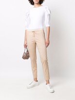 Thumbnail for your product : D-Exterior Layered Waistband Tapered Trousers