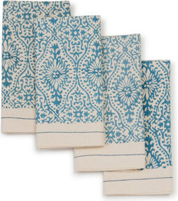 Bungalow Rose Sarit Square Geometric Easter Cotton Napkin - Set of 4