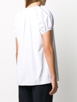 Thumbnail for your product : Jil Sander Cap Sleeve Cut-Out Detail Blouse