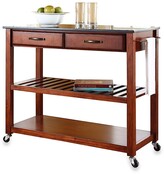 Thumbnail for your product : Crosley Black Granite Top Rolling Island In Cherry