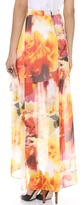 Thumbnail for your product : Alice + Olivia Leah Wrap Slit Maxi Skirt