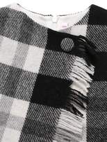 Thumbnail for your product : Il Gufo SLEEVELESS CHECK PRINT DRESS