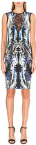 Thumbnail for your product : Roberto Cavalli Lace-front printed dress