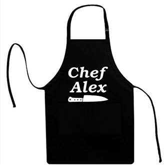 Signature Depot (Chef Alex (with Knife) Food Cook) Unisex Adult Novelty Apron