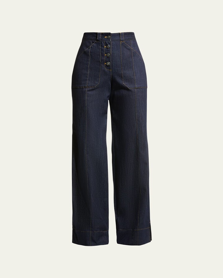 Cinq à Sept Benji Straight-Leg Pants