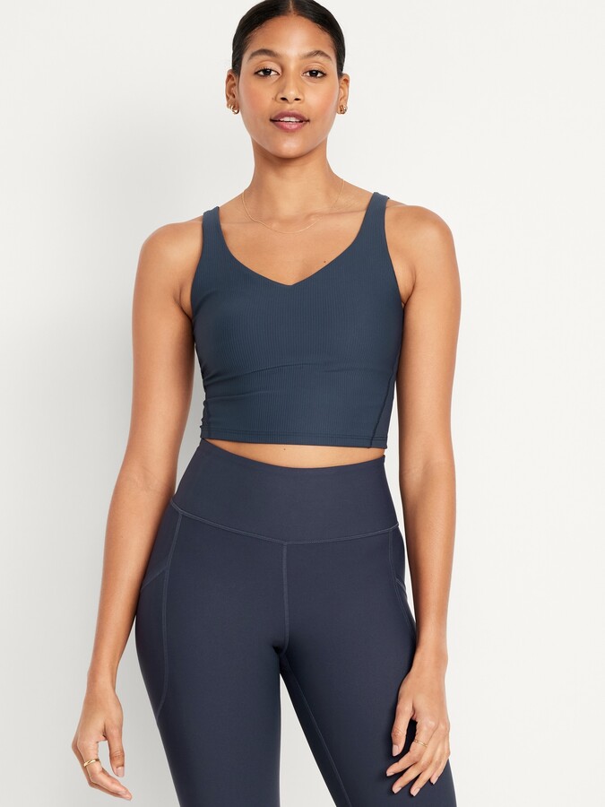 Old Navy Supima Cotton-Blend Triangle Bralette Top for Women