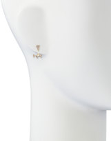 Thumbnail for your product : Sydney Evan Single Earring with Diamond Triangle & 3-Triangle Ear Jacket