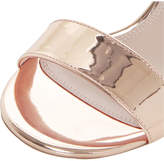 Thumbnail for your product : Dune Mylow metallic sandals