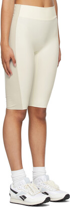 Reebok x Victoria Beckham Off-White 3/4 Capri Legging Shorts