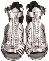 Thumbnail for your product : Proenza Schouler Metallic Caged Sandals