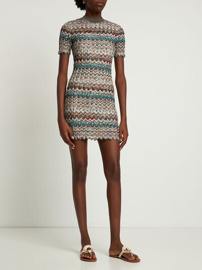 chevron jumper dress