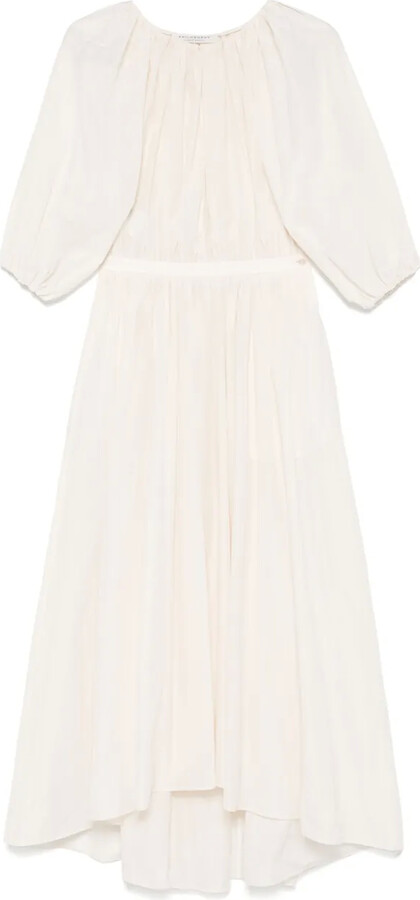 Philosophy di Lorenzo Serafini Puff-Sleeve Maxi Dress