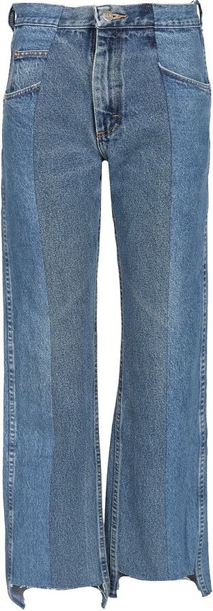 E.L.V. Denim Audry Step Hem Jeans