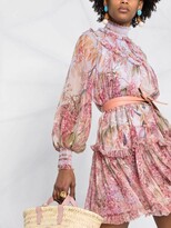 Thumbnail for your product : Zimmermann Botanica Smocked mini dress
