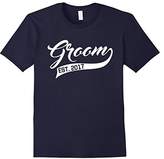 Thumbnail for your product : Groom To Be Shirt Groom EST 2017 Funny Wedding T Shirt