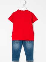 Thumbnail for your product : Levi's Kids T-shirt and jeans set