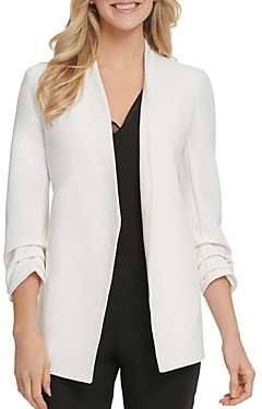 white smart jacket womens