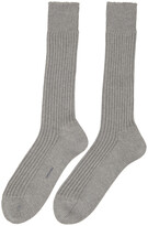 Thumbnail for your product : Tom Ford Grey Rib Socks