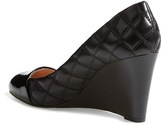 Thumbnail for your product : Tory Burch 'Claremont' Quilted Wedge Pump (Women)