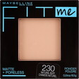 Maybelline Fit Me Matte Poreless Pressed Face Powder Makeup, Natural Buff, 0.29 oz