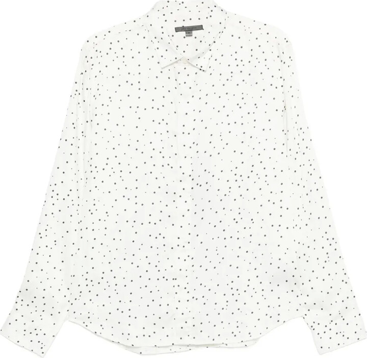 John Varvatos Dotted-Pattern Shirt