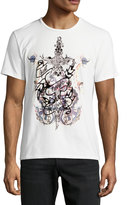 Thumbnail for your product : Just Cavalli Short-Sleeve Love Graphic Tee, White