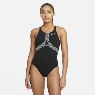 black nike swimsuit one piece