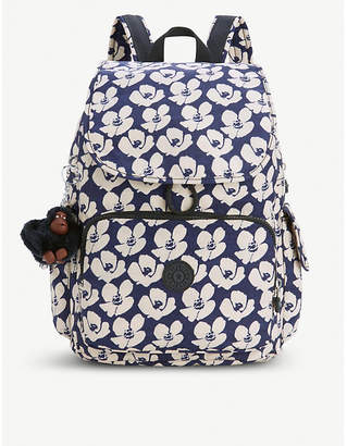 Kipling City Pack printed nylon backpack