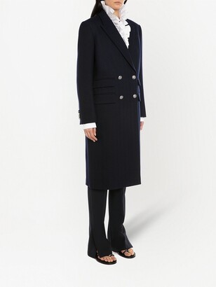 Alexander McQueen Knitted Double-Breasted Coat