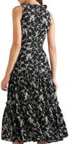 Thumbnail for your product : Co Floral-print Jacquard Midi Dress