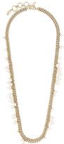 Lanvin pearl chain link necklace 