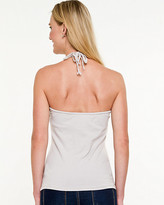 Thumbnail for your product : Le Château Knit Halter Top
