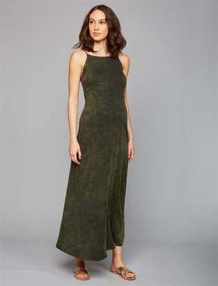 A Pea in the Pod Lace Back Maternity Dress
