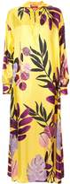 Thumbnail for your product : F.R.S For Restless Sleepers floral satin shirt dress