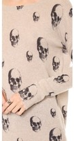Thumbnail for your product : Dexter 360 SWEATER Multi Skull Cashmere Sweater