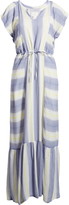 Thumbnail for your product : Caslon Print Flutter Sleeve Maxi Dress
