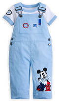 Thumbnail for your product : Disney Mickey Mouse Corduroy Dungaree Set for Baby