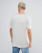 Thumbnail for your product : Cheap Monday Divide Asymmetric Hem T-Shirt Ecru
