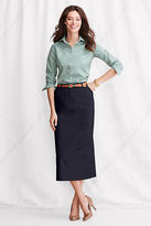 Thumbnail for your product : Lands' End Women's Plus Size Long Chino Skirt