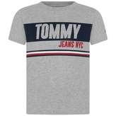 Thumbnail for your product : Tommy Hilfiger Tommy HilfigerBoys Grey Sporty Block Panel Top