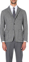 Thumbnail for your product : Armani Collezioni Herringbone print cotton jacket - for Men